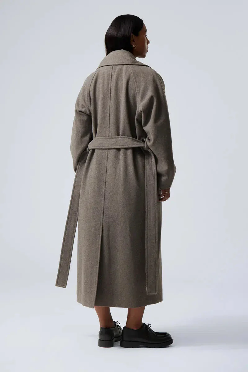 Amaria | Women’s Oversize Wool Coat - Image 3