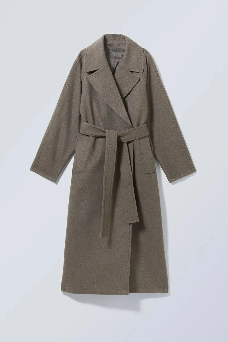 Amaria | Women’s Oversize Wool Coat - Image 5