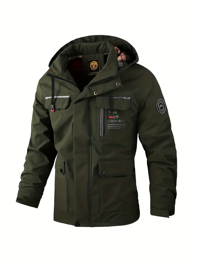 Angelo | Men’s Waterproof Winter Jacket with Hood - Image 6