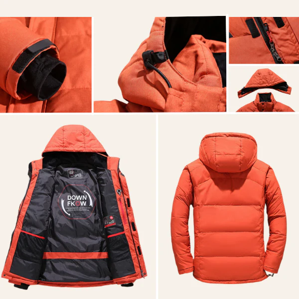 Arcticon | Men’s Extreme Winter Jacket with Hood - Image 11