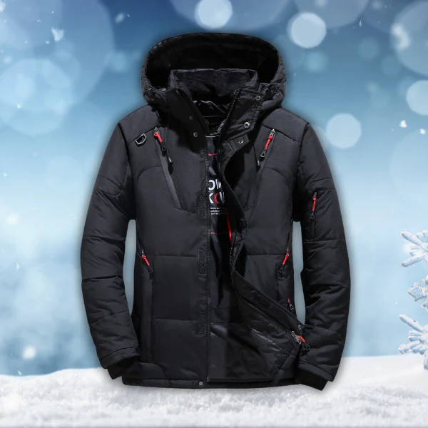 Arcticon | Men’s Extreme Winter Jacket with Hood - Image 2