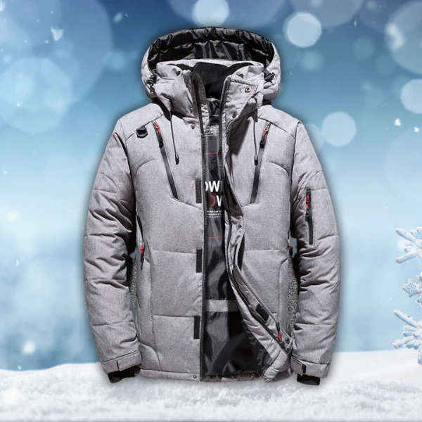 Arcticon | Men’s Extreme Winter Jacket with Hood - Image 4