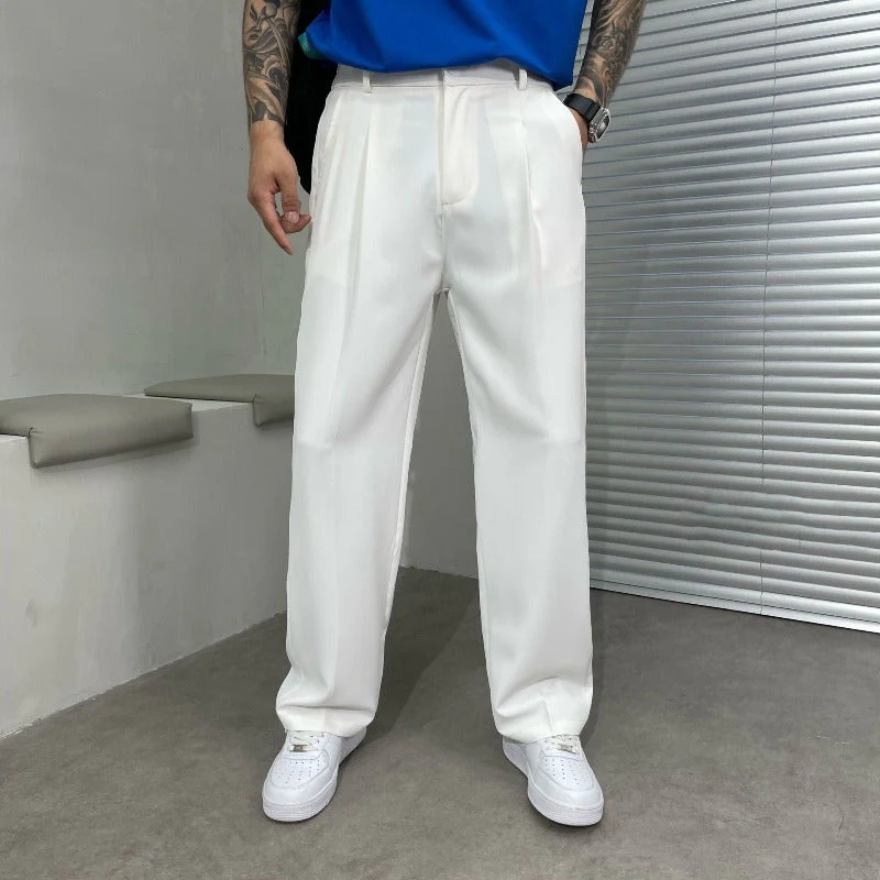 Armand | Men’s Wide-Leg Tailored Trousers - Image 2