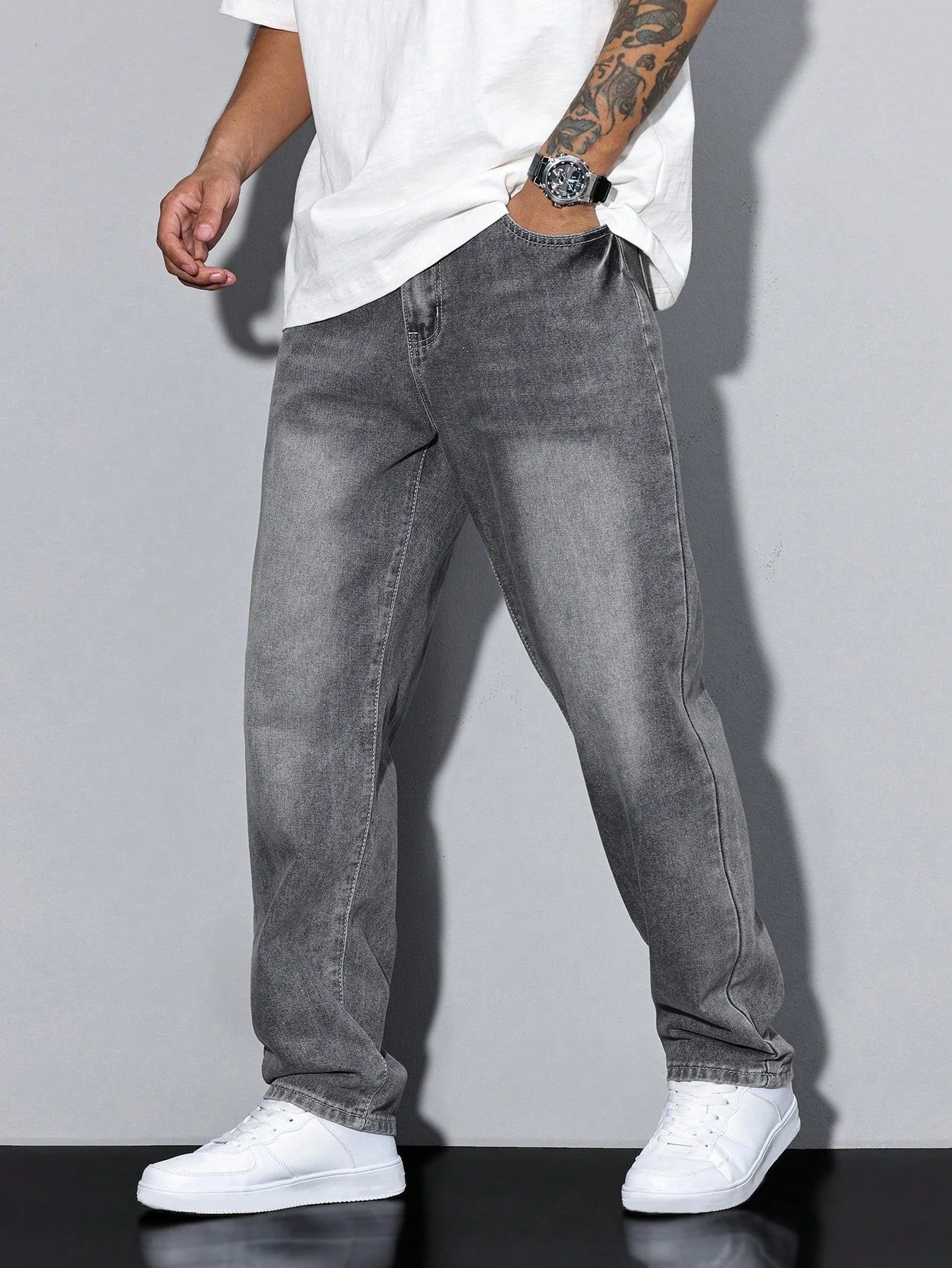 Ash | Men’s Baggy Jeans - Image 2