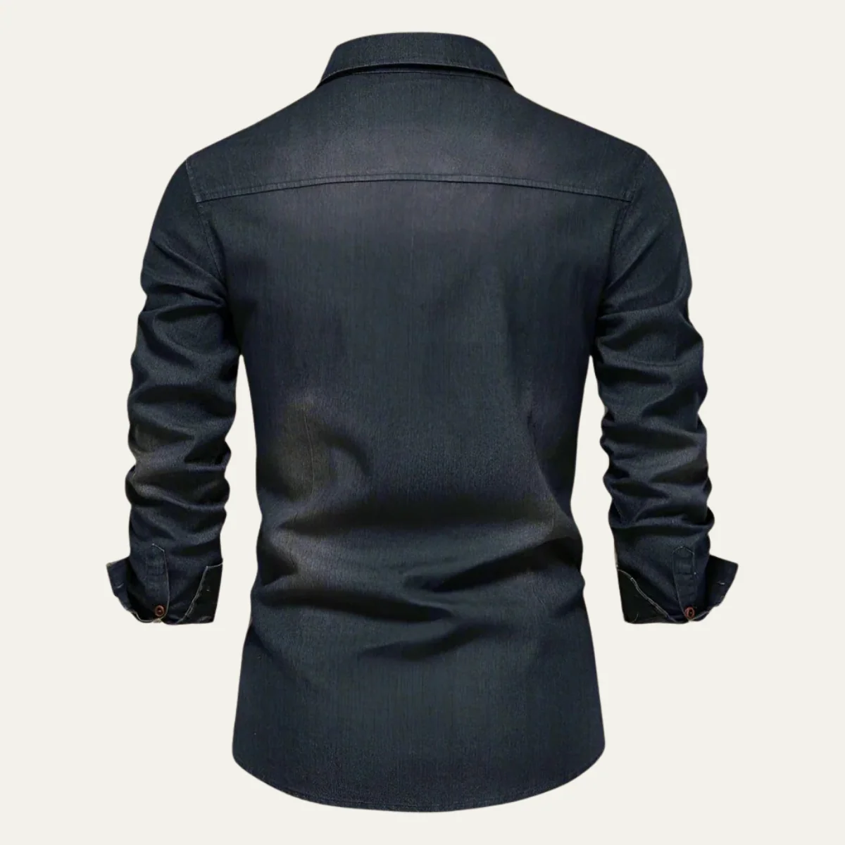 Ashlin | Men’s Denim Casual Shirt - Image 11