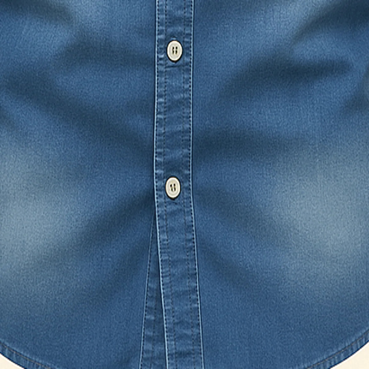 Ashlin | Men’s Denim Casual Shirt - Image 6