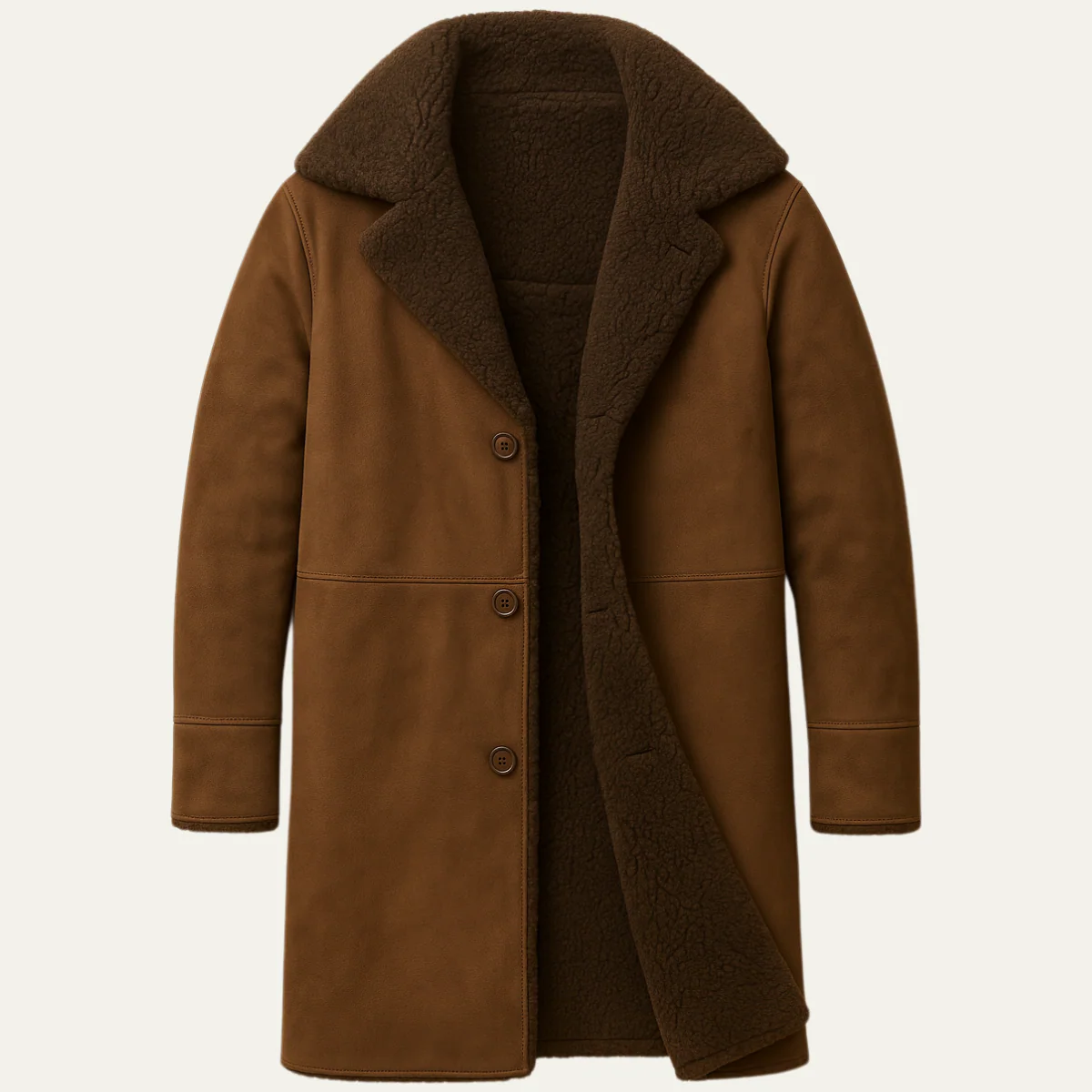 Aspeno | Men’s Shearling Winter Coat - Image 11