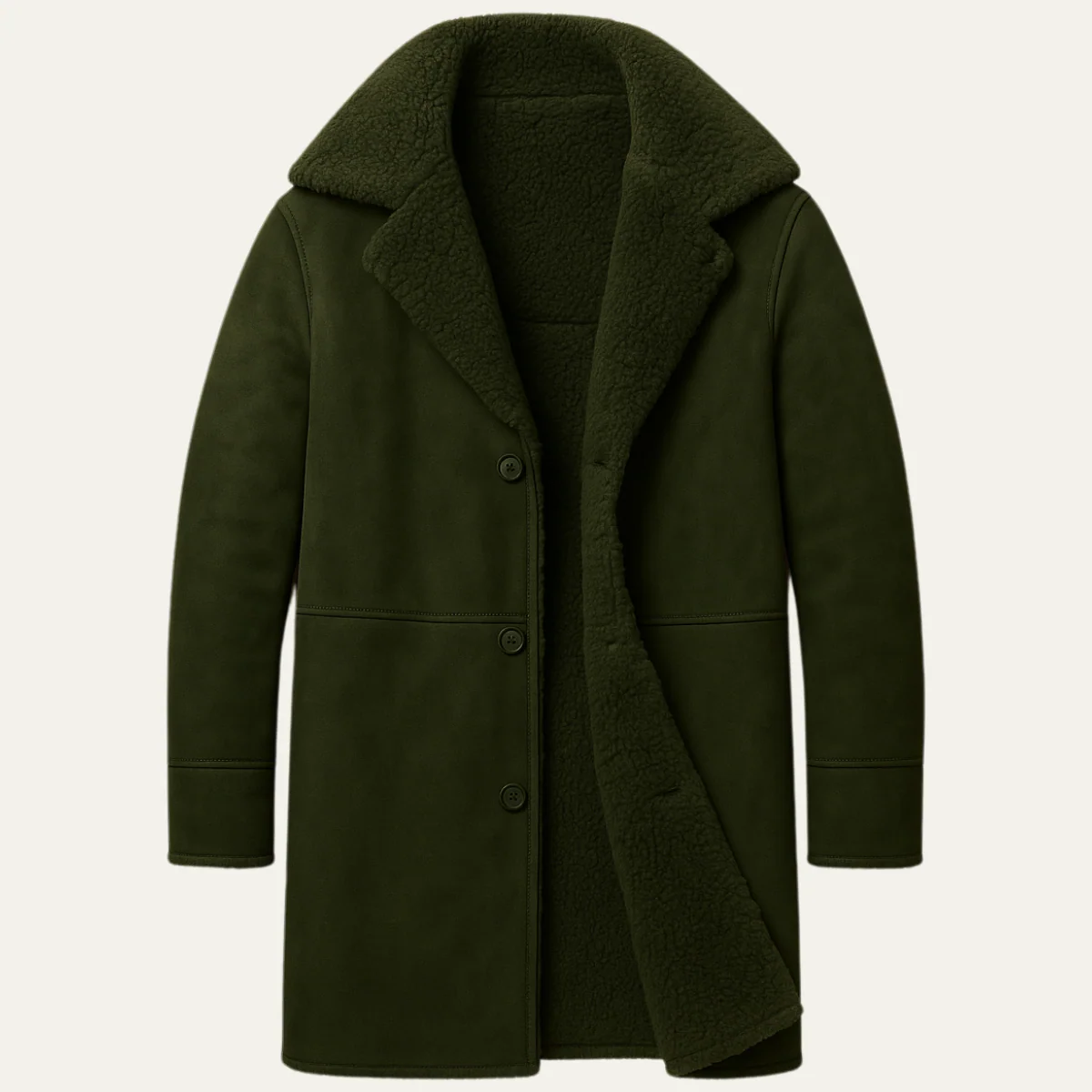 Aspeno | Men’s Shearling Winter Coat - Image 12