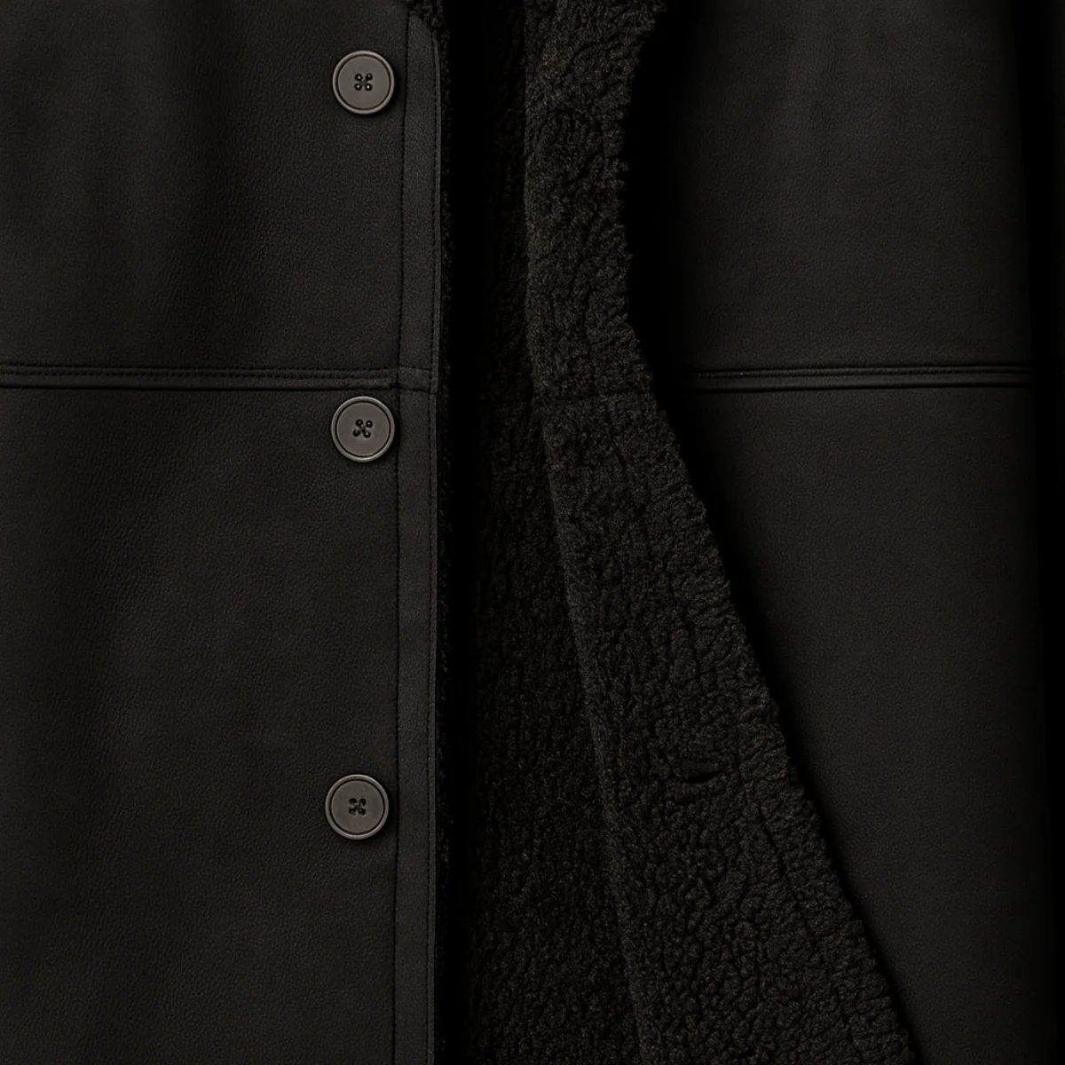 Aspeno | Men’s Shearling Winter Coat - Image 6