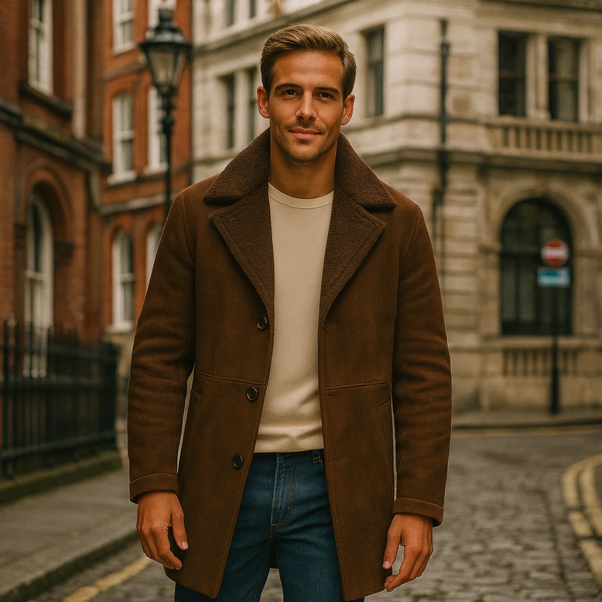 Aspeno | Men’s Shearling Winter Coat - Image 8