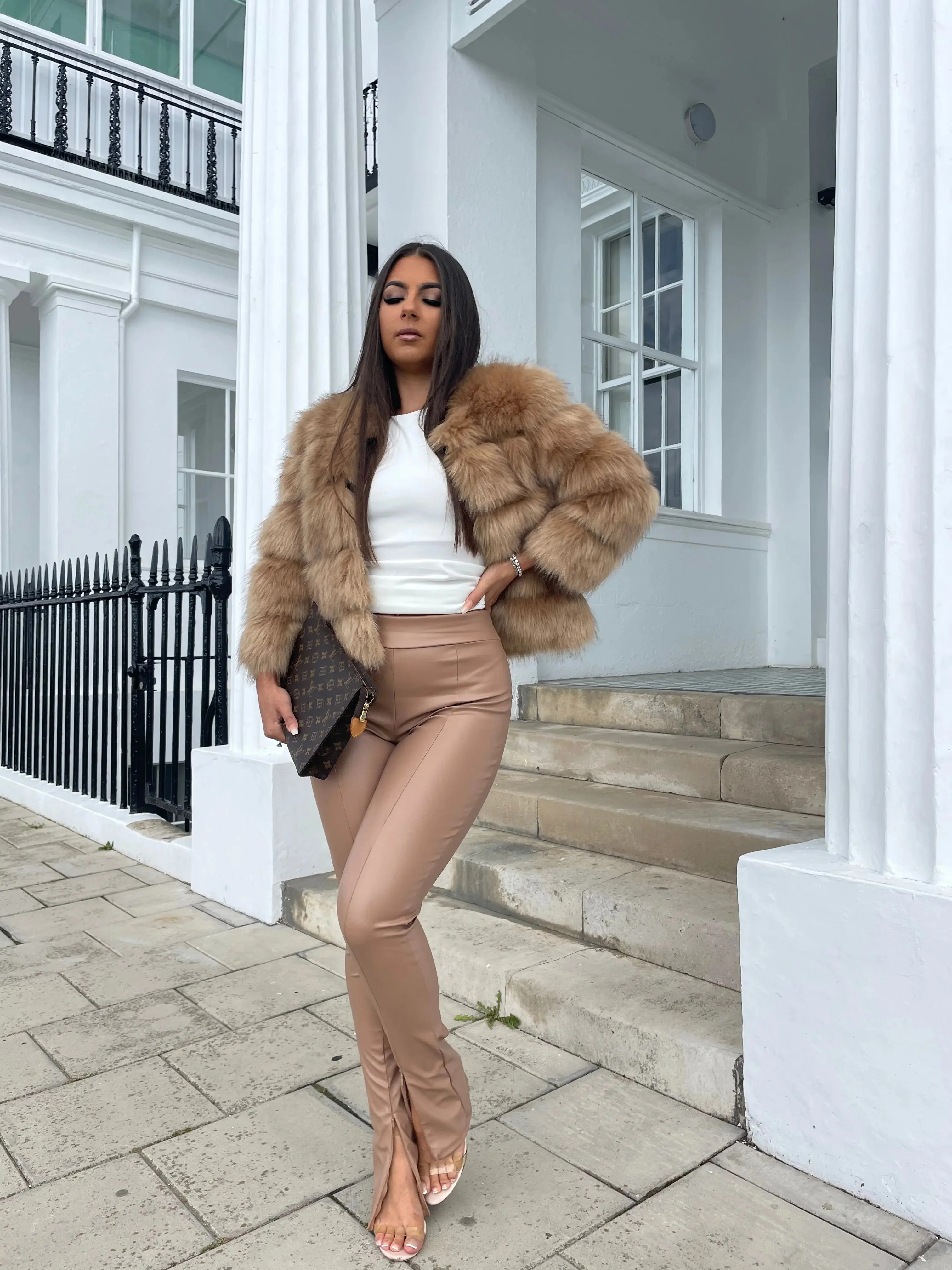 Aurie | Women’s Luxurious Faux Fur Coat - Image 12