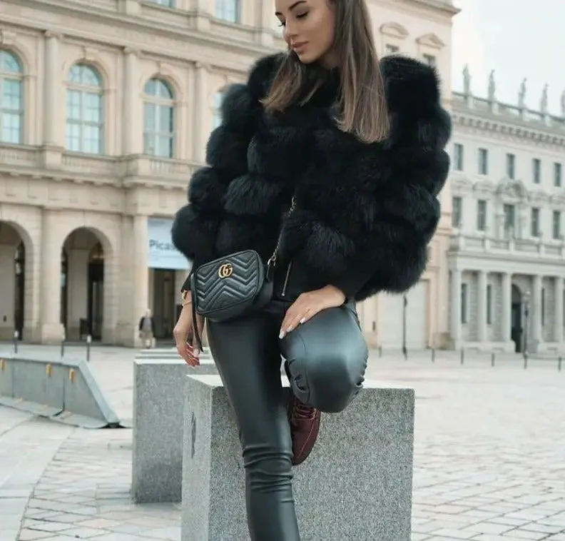 Aurie | Women’s Luxurious Faux Fur Coat - Image 3