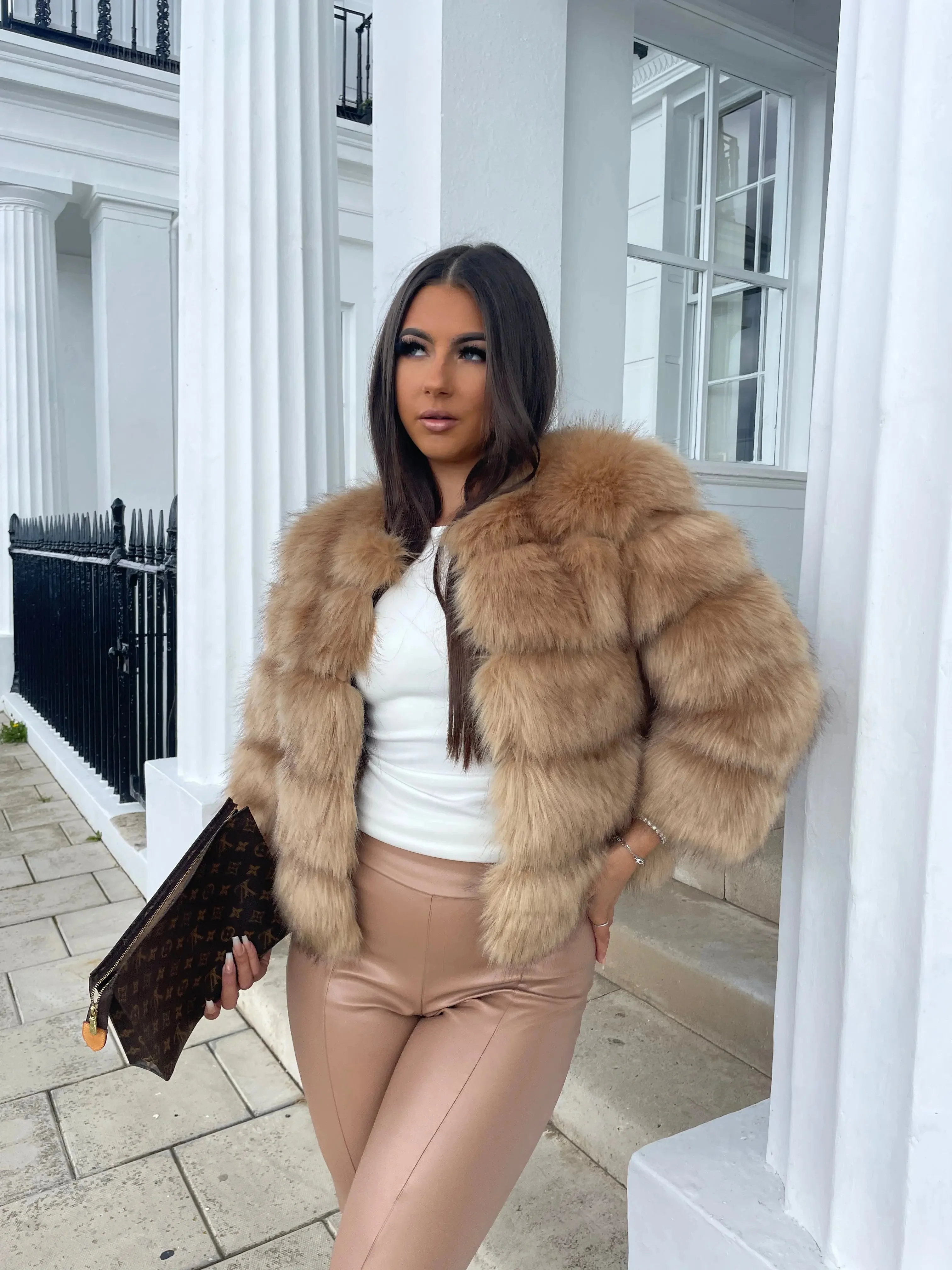 Aurie | Women’s Luxurious Faux Fur Coat - Image 8