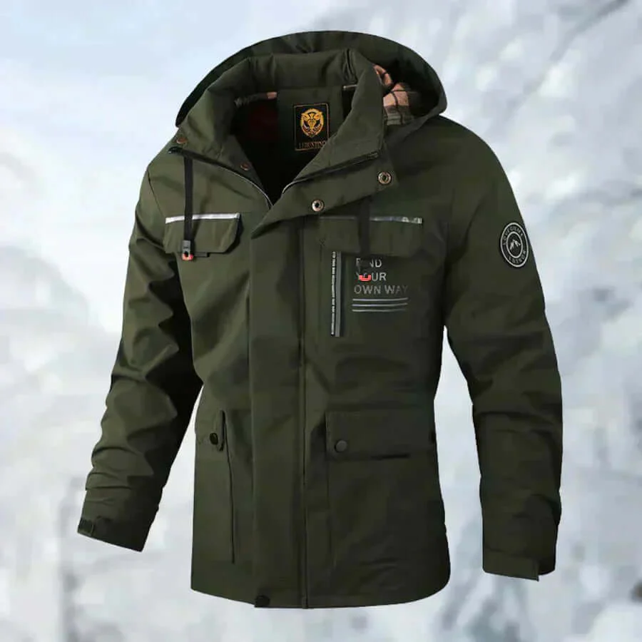 Azie | Men’s Waterproof Goose Down Jacket - Image 3