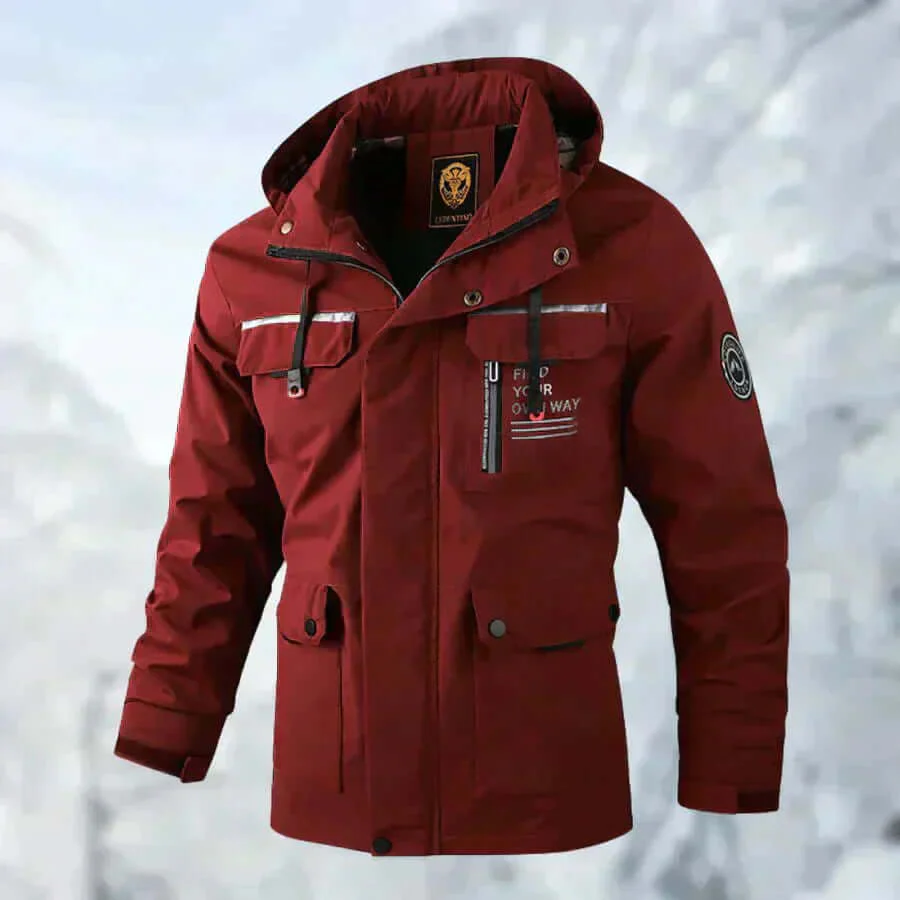 Azie | Men’s Waterproof Goose Down Jacket - Image 4