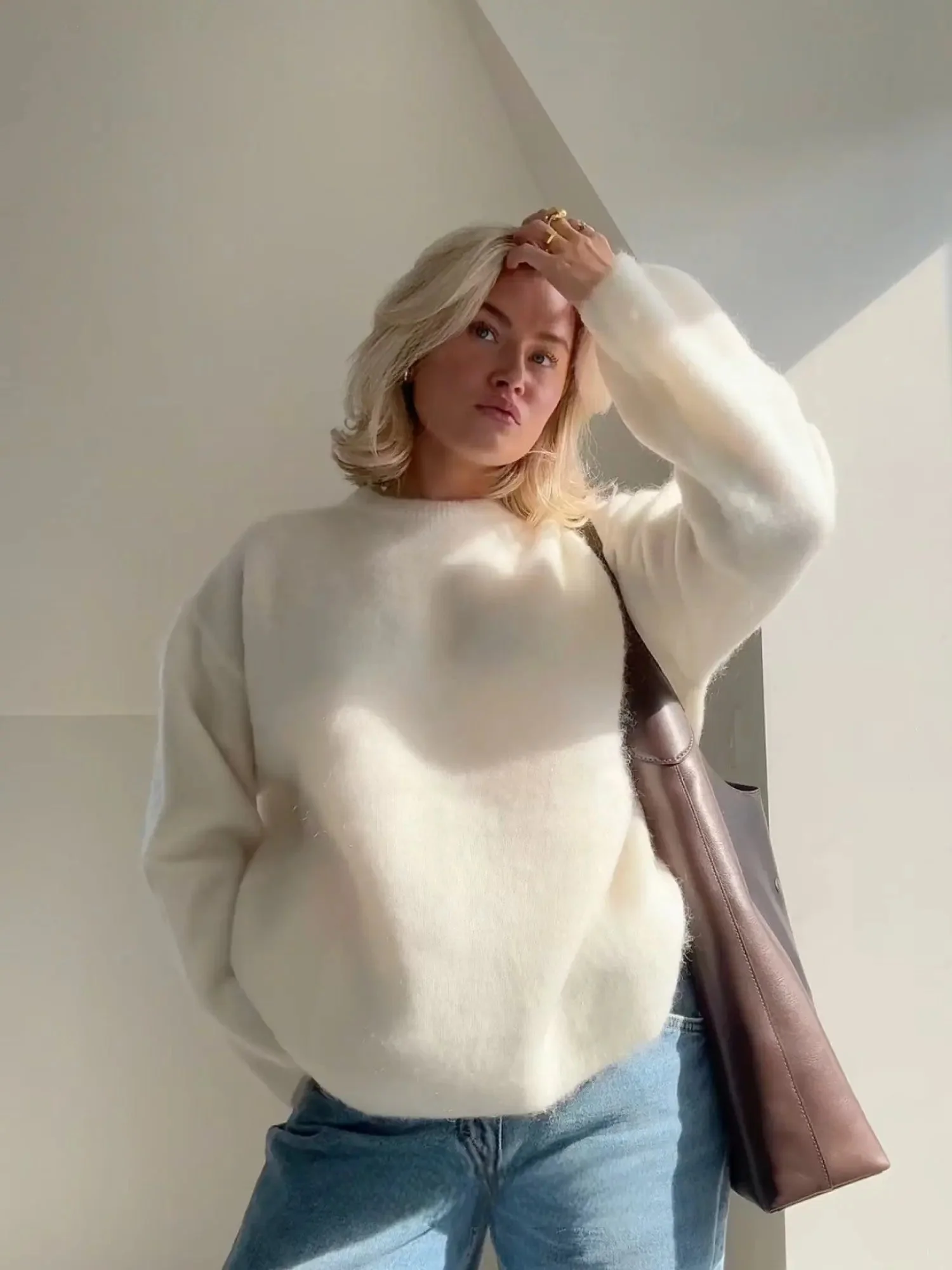 Blythe | Women’s Mohair Sweater – Luxurious Comfort for Every Occasion - Image 2