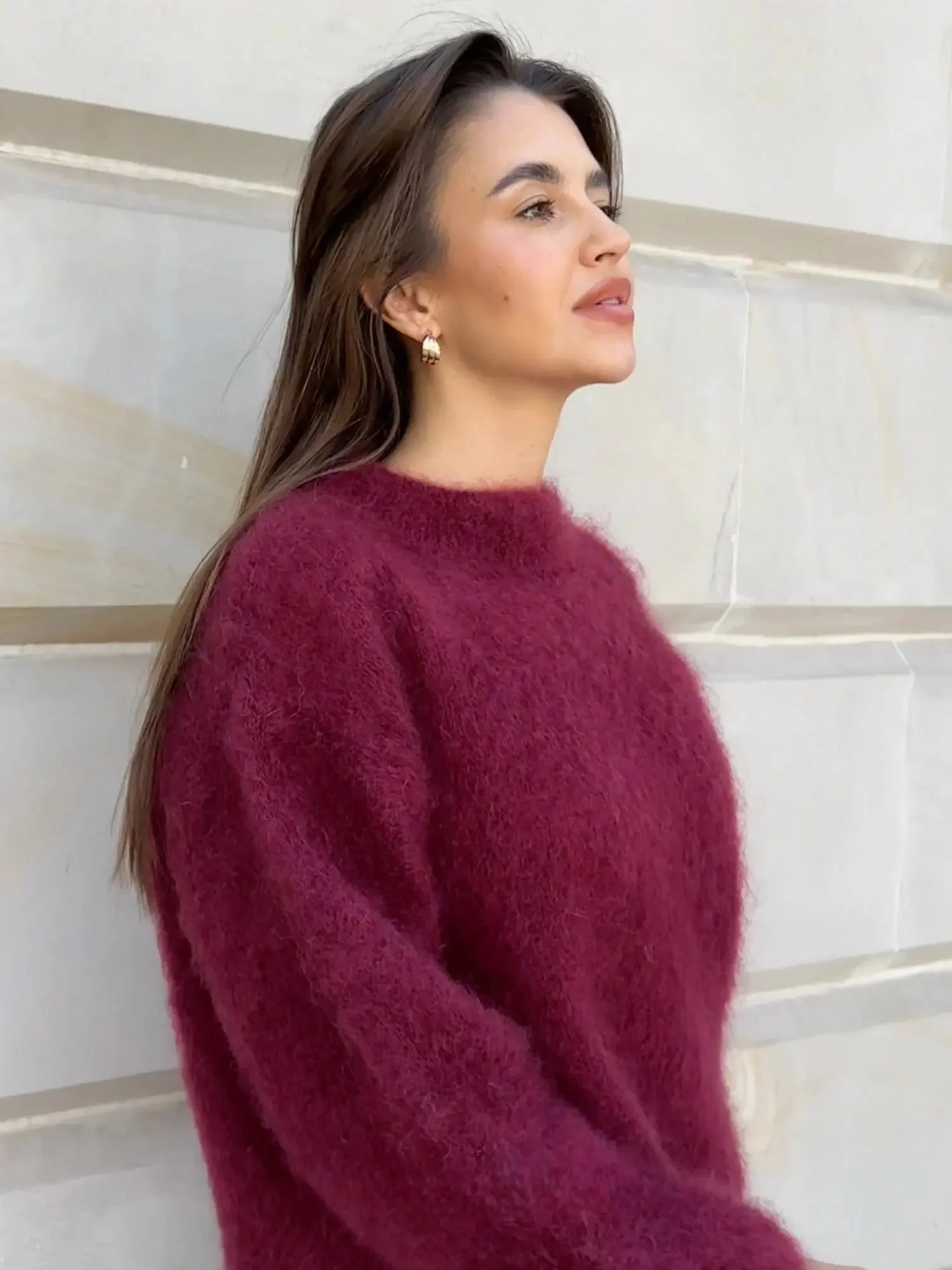 Blythe | Women’s Mohair Sweater – Luxurious Comfort for Every Occasion - Image 5