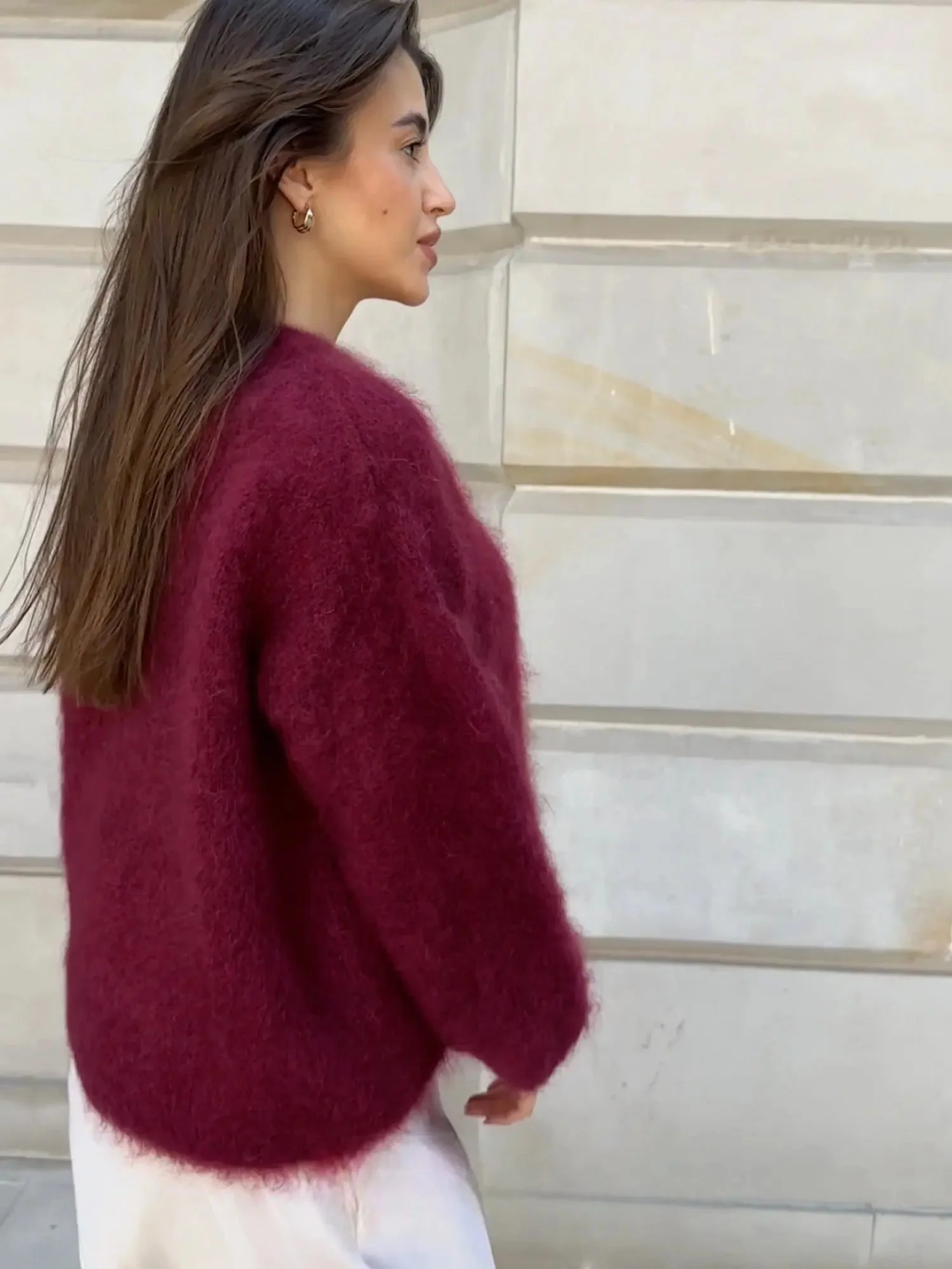 Blythe | Women’s Mohair Sweater – Luxurious Comfort for Every Occasion - Image 7
