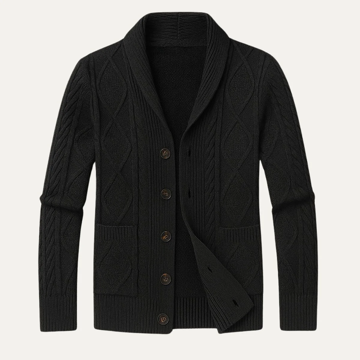 Caspiano | Men’s Premium Cashmere Cardigan - Image 2