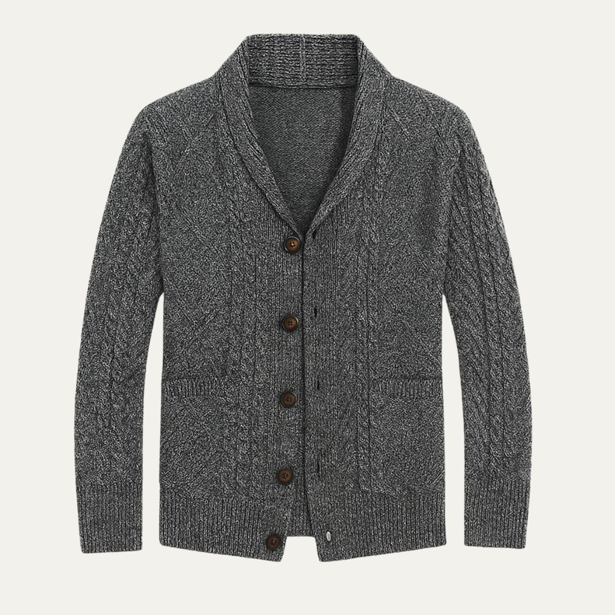 Caspiano | Men’s Premium Cashmere Cardigan - Image 3