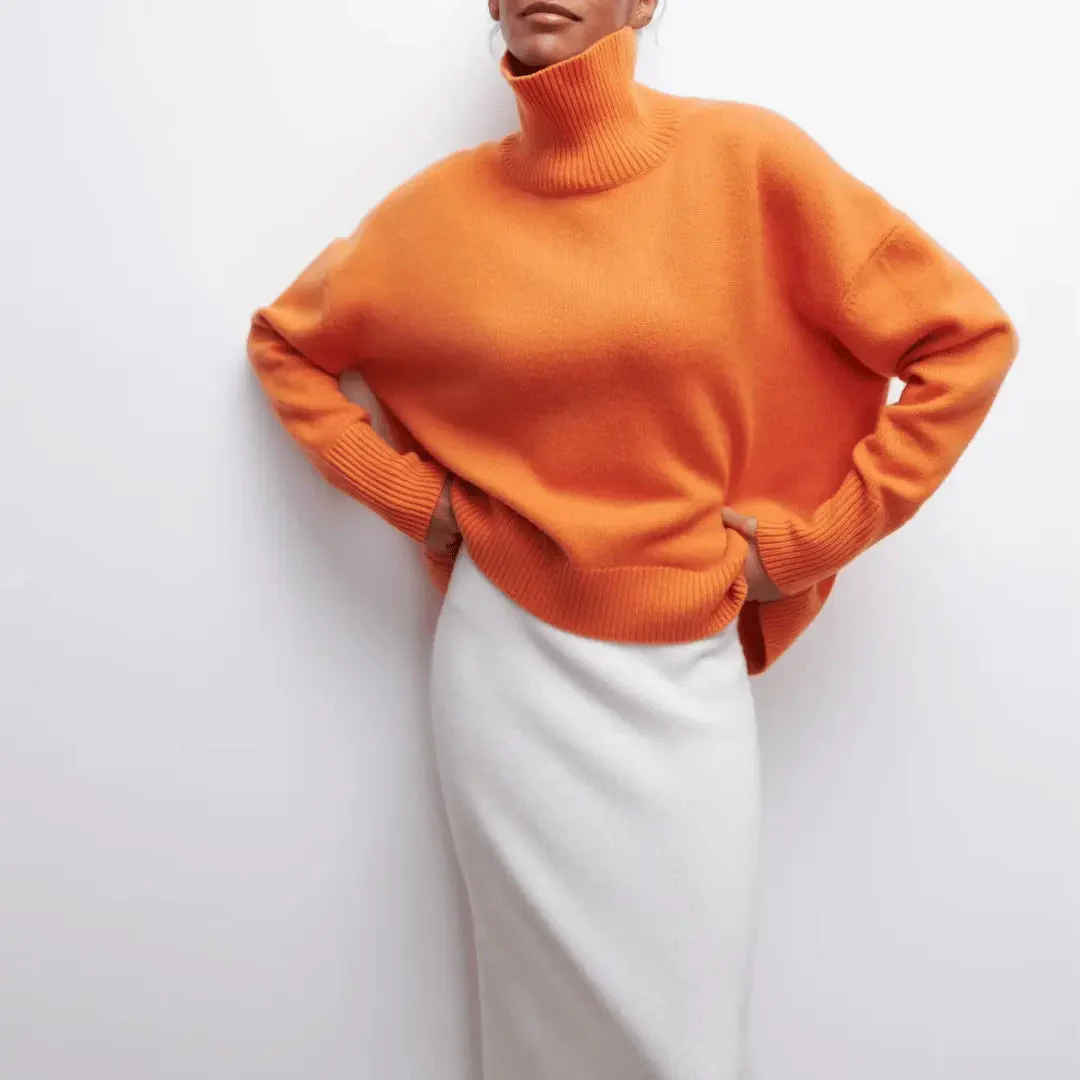 Cataline | Women’s Luxury Turtleneck Sweater - Image 2