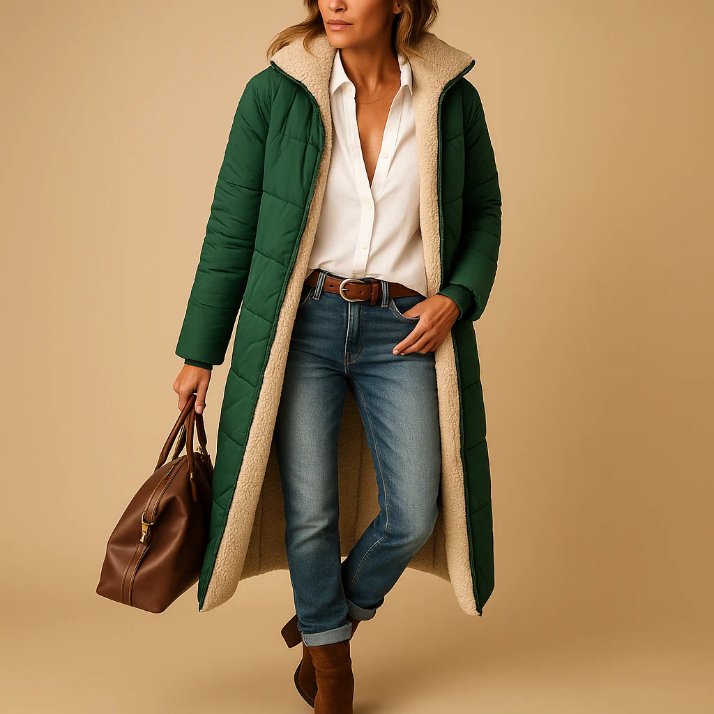 Charmaine | Women’s Long Padded Coat - Image 2