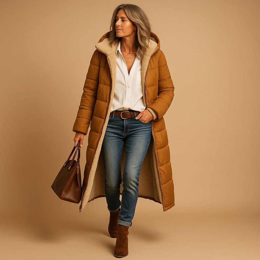 Charmaine | Women’s Long Padded Coat - Image 3