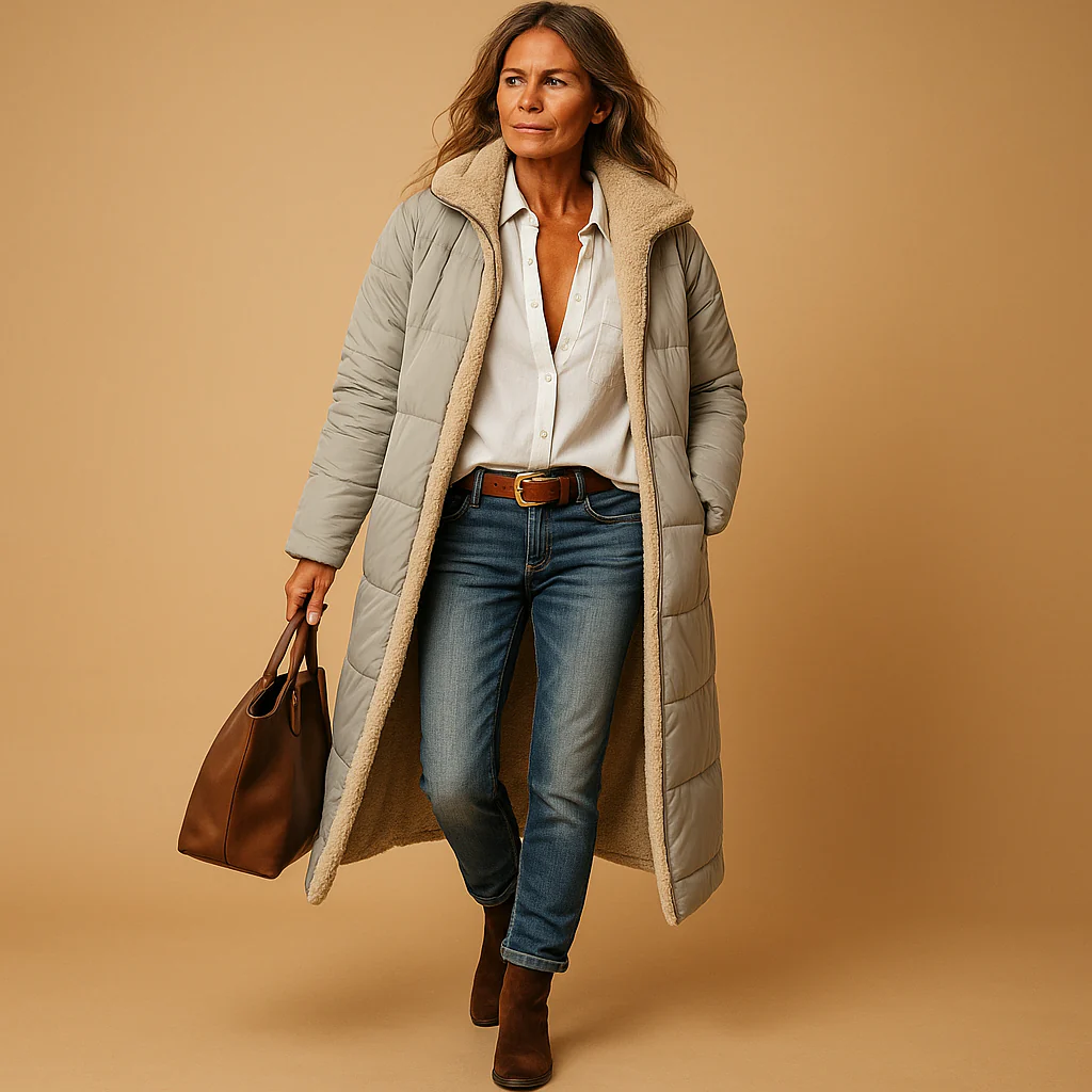 Charmaine | Women’s Long Padded Coat - Image 4