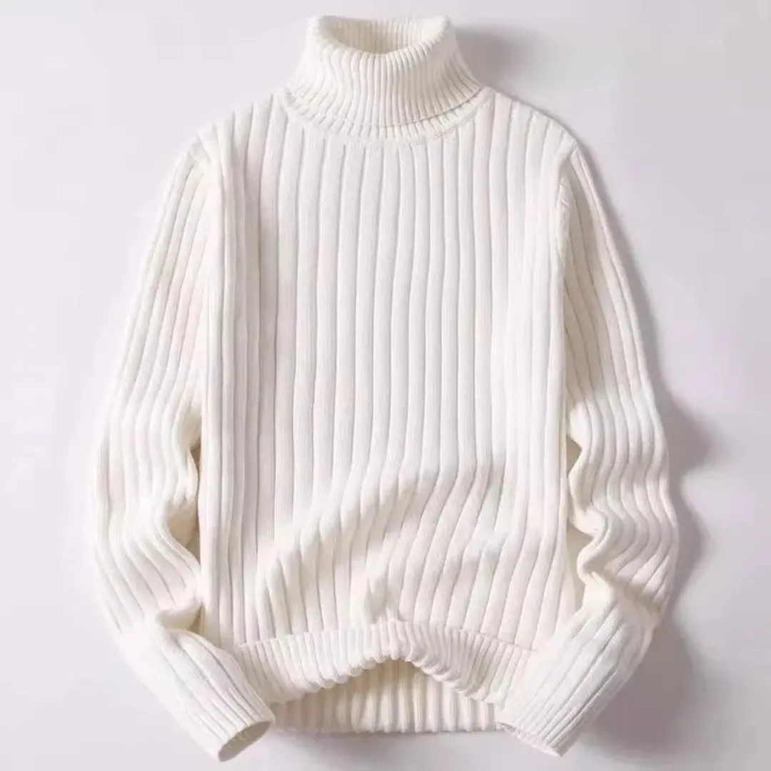 Chloie | Women’s Cozy Wool Turtleneck Sweater - Image 3