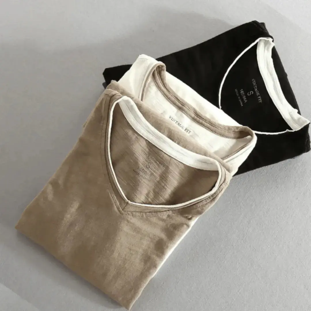 Corvino | Men’s Contrast-Trim Cotton Shirt - Image 5