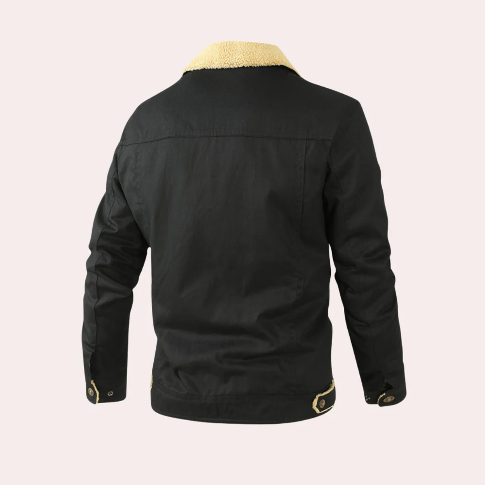 Cristoff | Men’s Sherpa-Lined Winter Jacket - Image 6