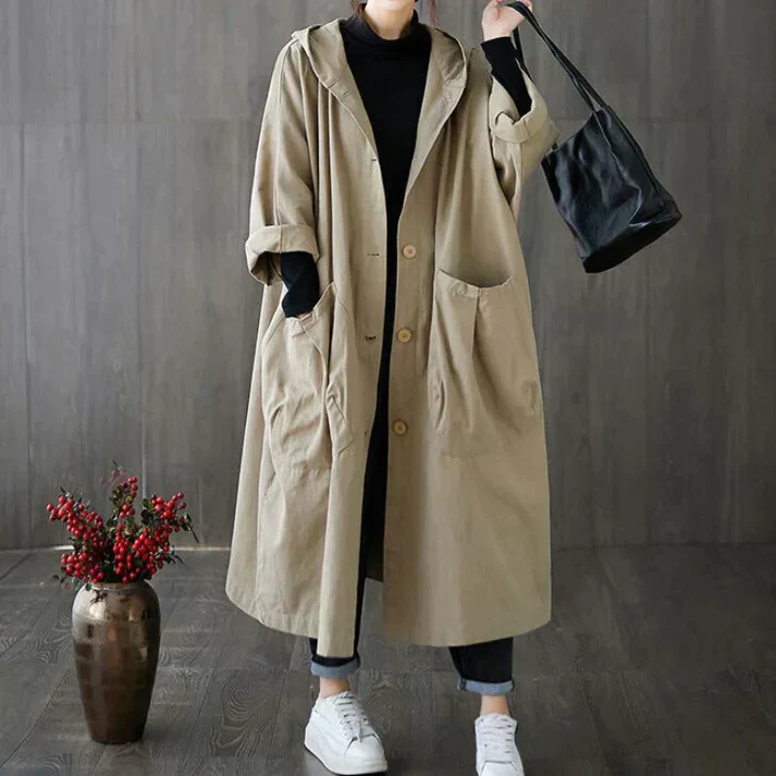 Dael | Women’s Oversized Trenchcoat - Image 3