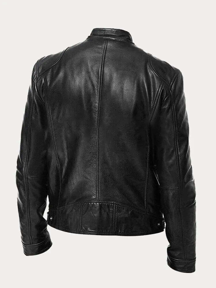 Danny | Men’s Rugged Leather Jacket - Image 11