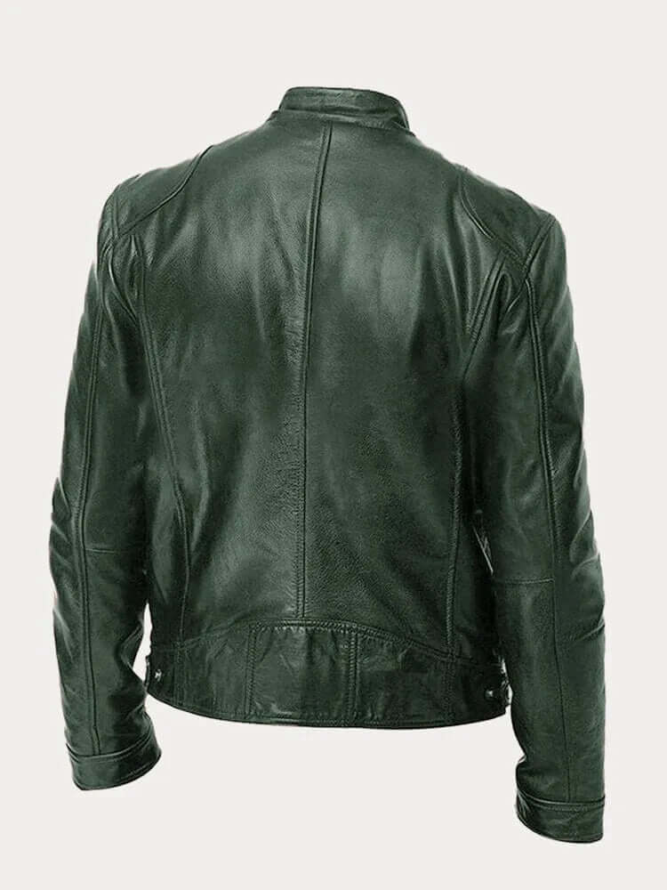 Danny | Men’s Rugged Leather Jacket - Image 13