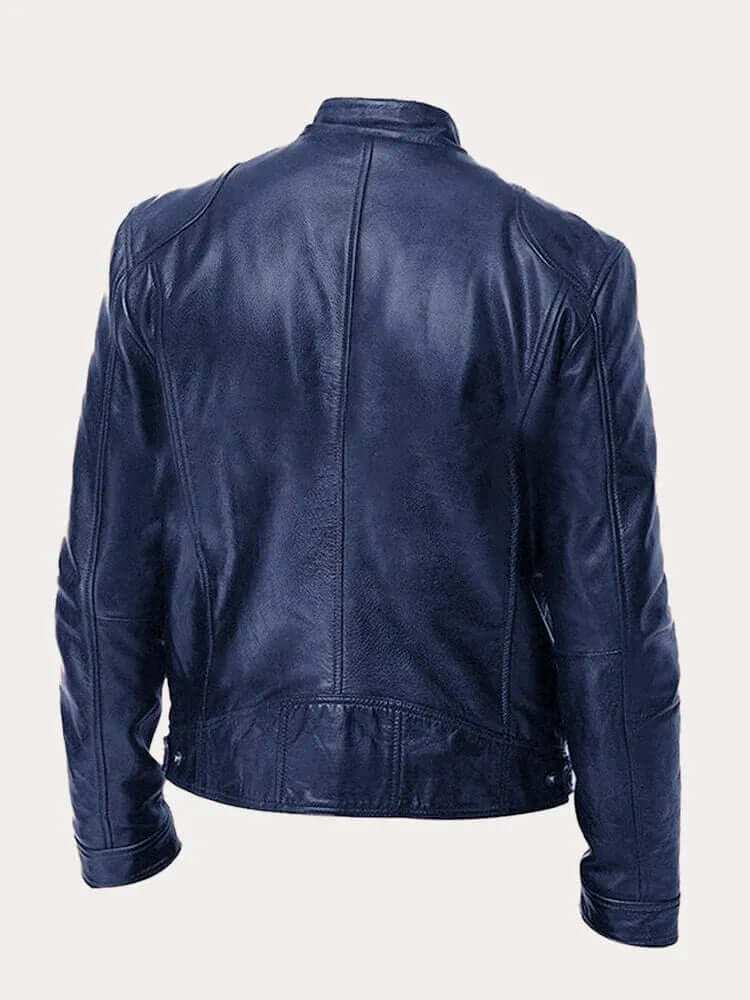 Danny | Men’s Rugged Leather Jacket - Image 14