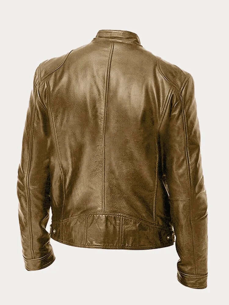Danny | Men’s Rugged Leather Jacket - Image 16