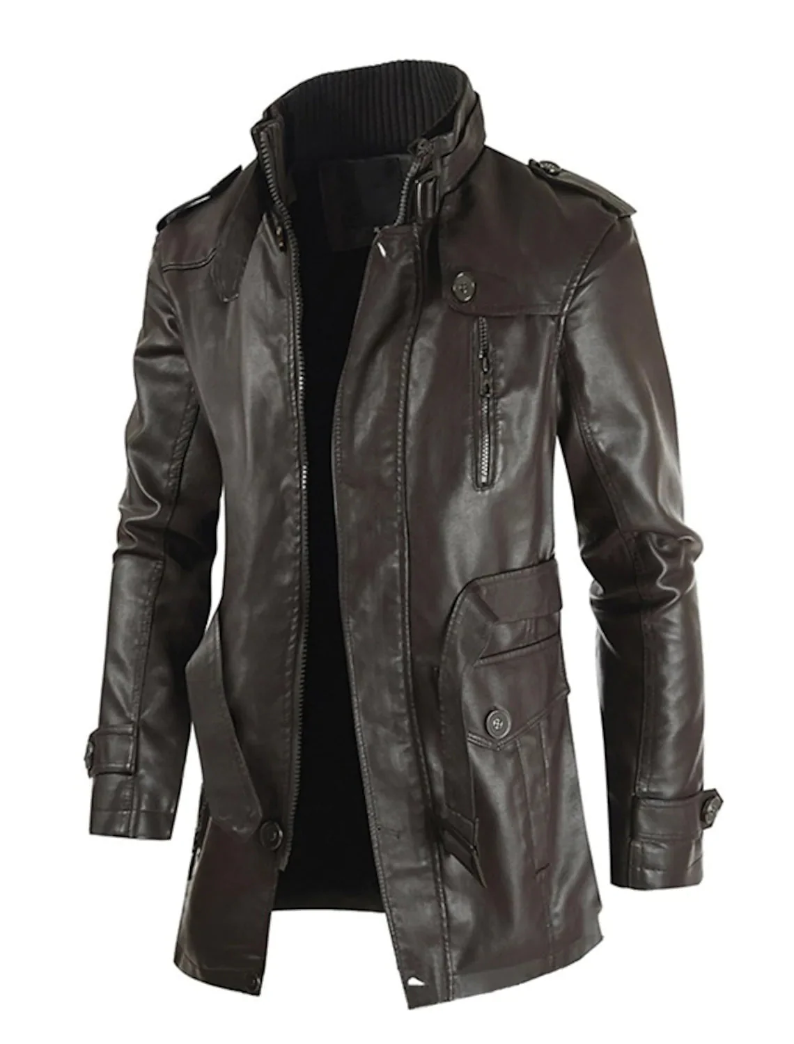 Dante | Men’s Longline Overcoat - Image 2