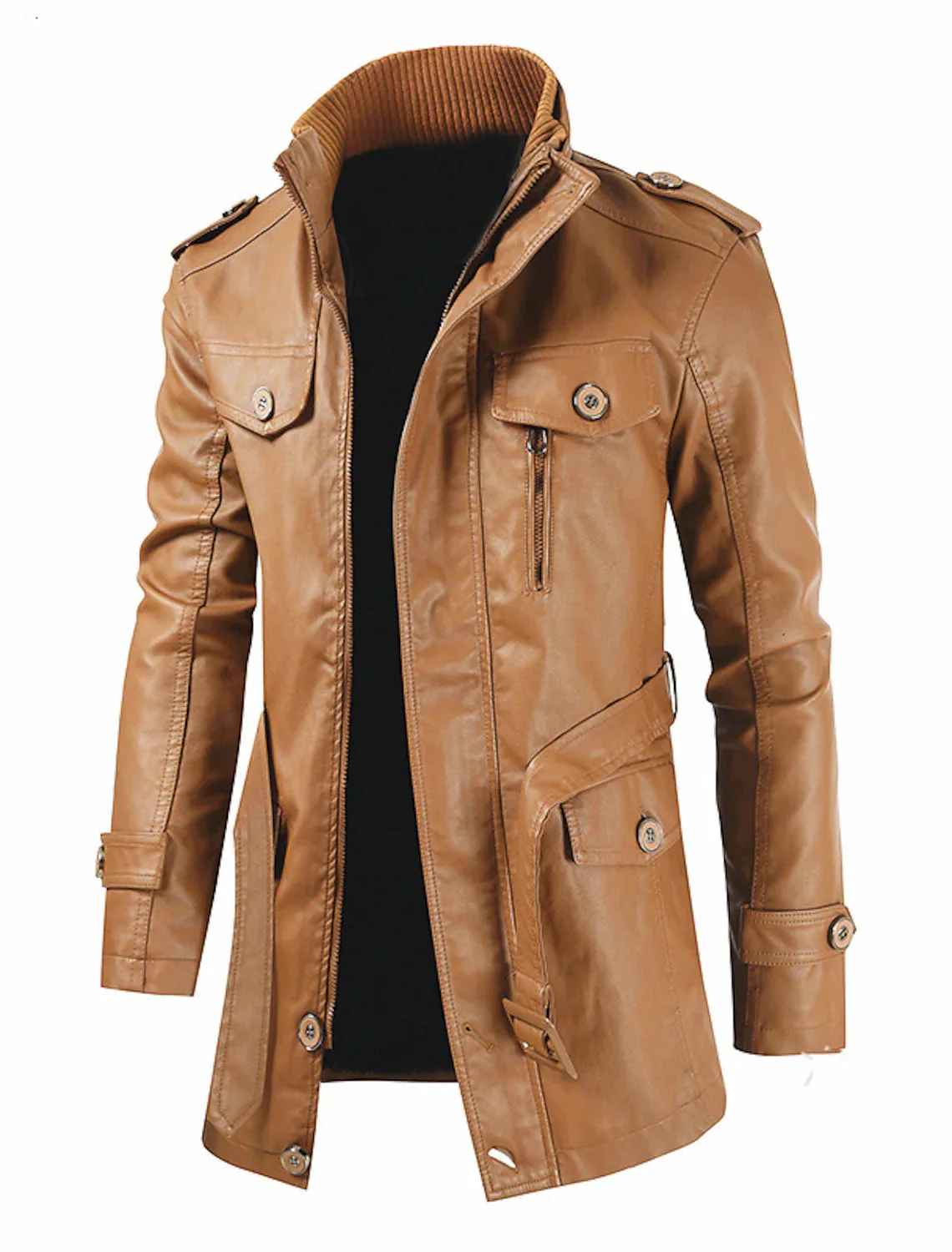 Dante | Men’s Longline Overcoat - Image 3