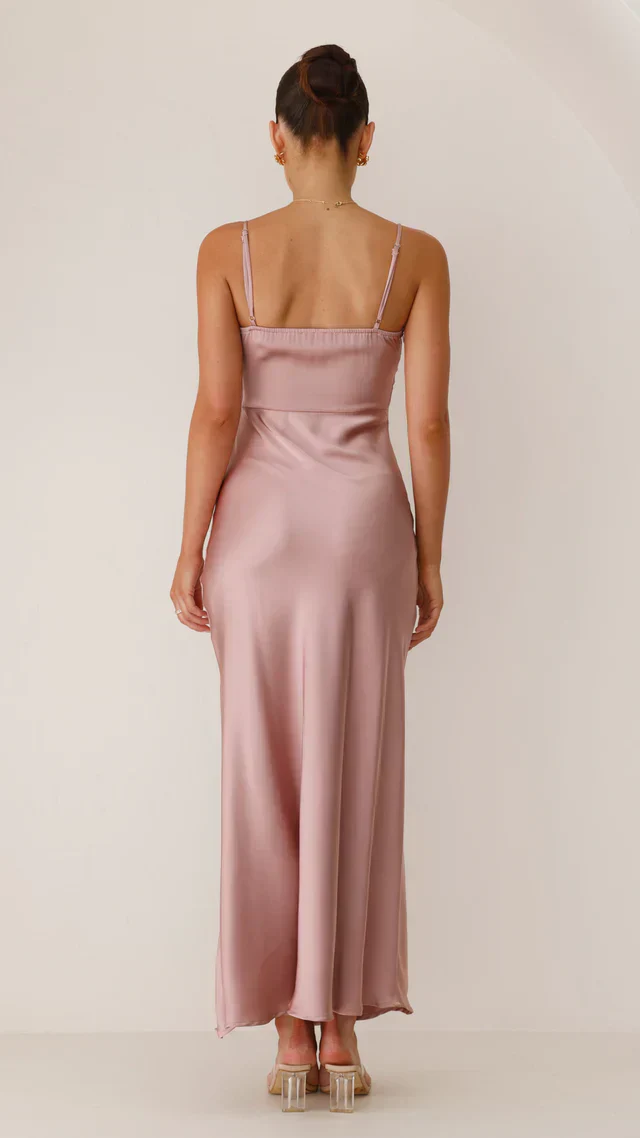 Darlene | Women’s Elegant Spaghetti-Strap Maxi Dress - Image 9