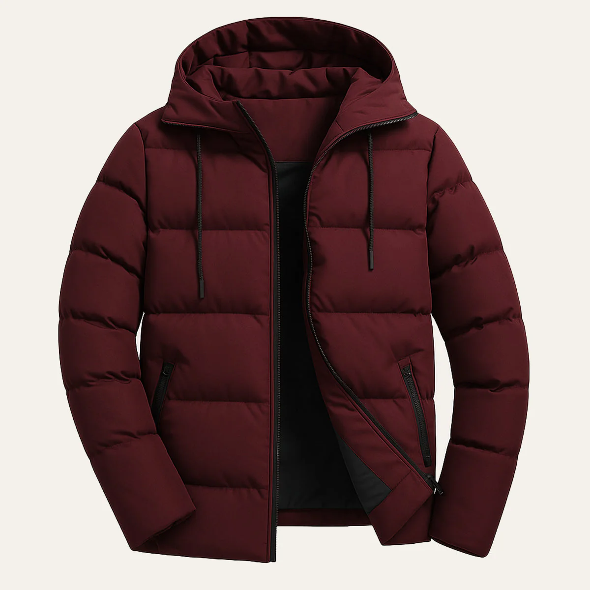 Edinburgh | Men’s Waterproof Hooded Parka – Winter Puffer Jacket - Image 10