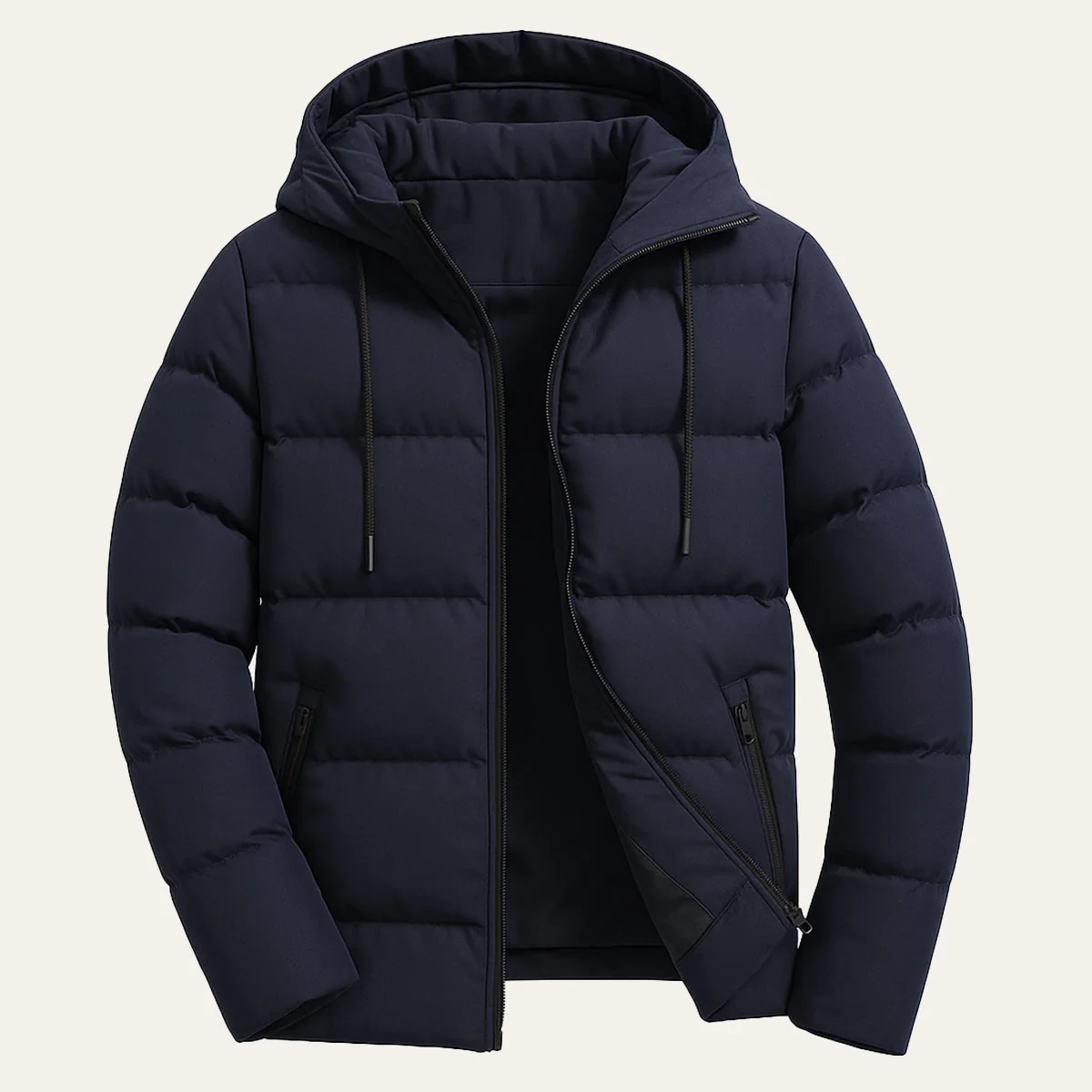 Edinburgh | Men’s Waterproof Hooded Parka – Winter Puffer Jacket - Image 5