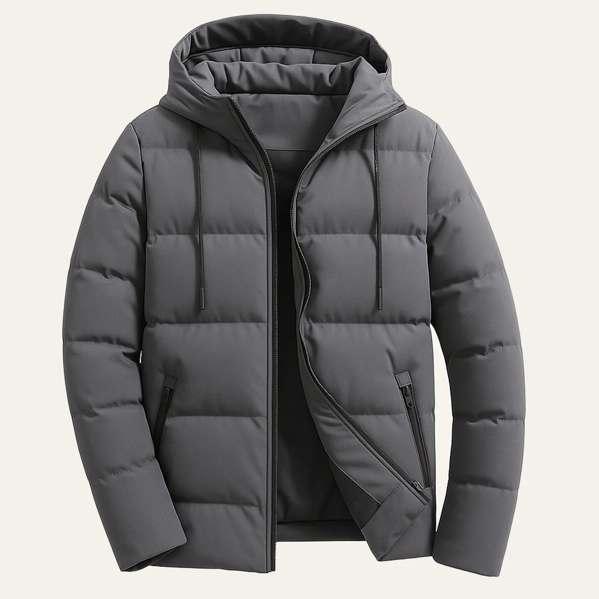 Edinburgh | Men’s Waterproof Hooded Parka – Winter Puffer Jacket - Image 8