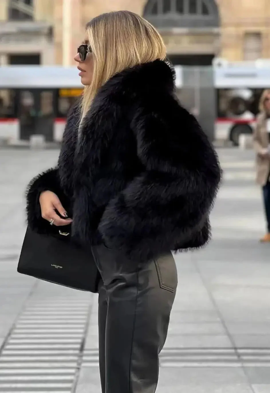 Ela | Women’s Faux Fur Coat - Image 10