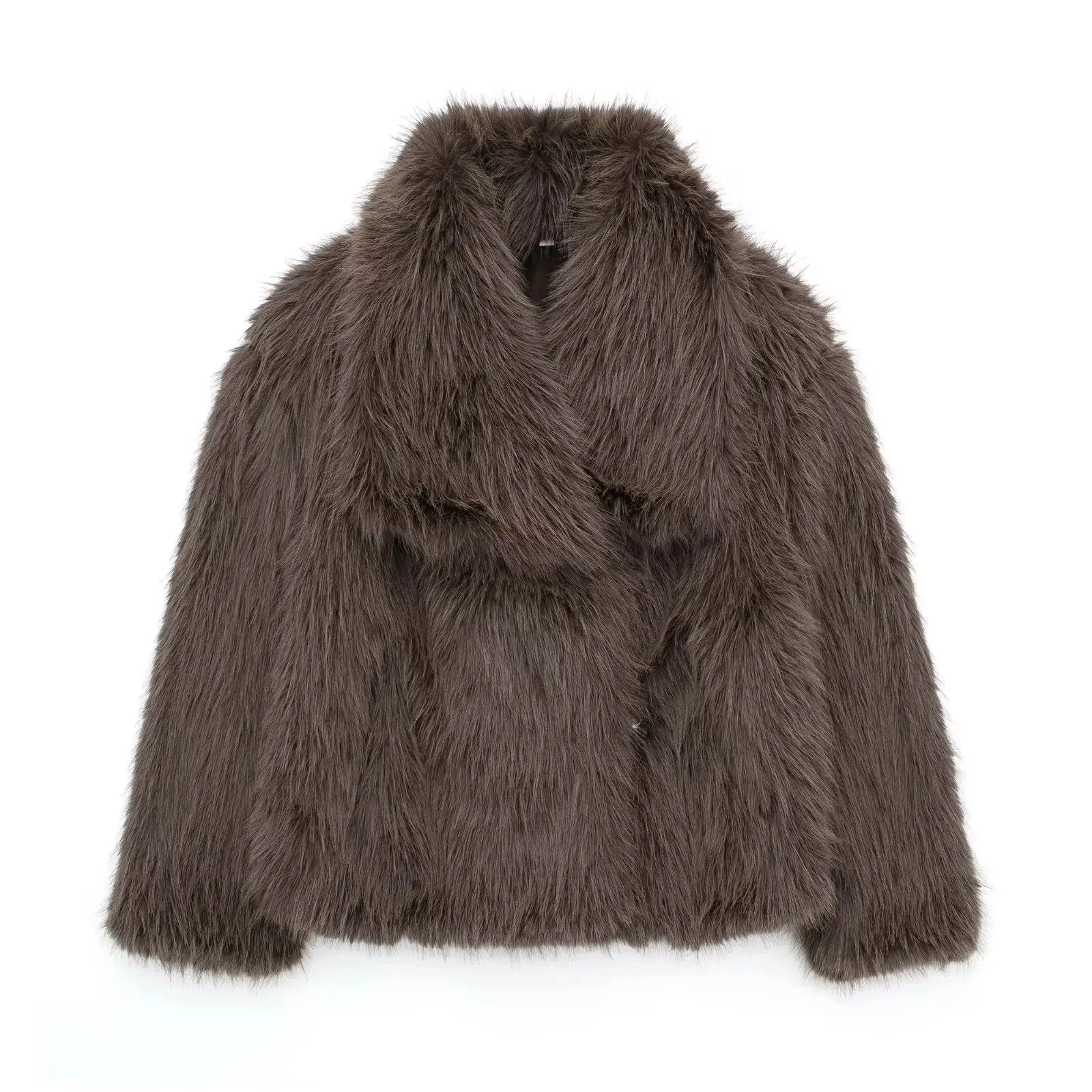 Ela | Women’s Faux Fur Coat - Image 3