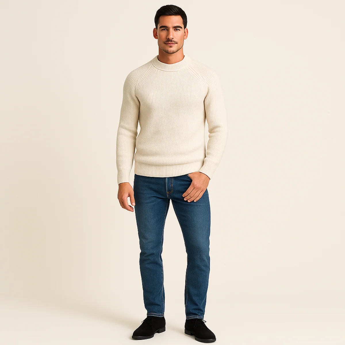 Ely | Men’s Luxury Cashmere Crewneck Jumper - Image 14