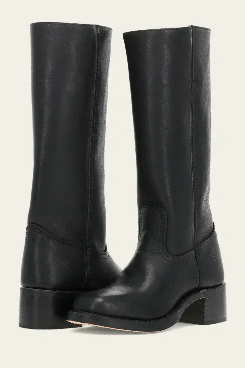 Eve | Women’s Timeless Leather Campus Boots - Image 3