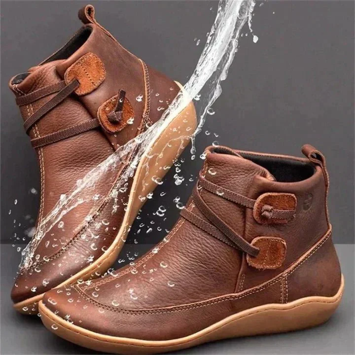 Galaris | Women’s Orthopaedic Mid‑Top Boots – Buckle Strap Design