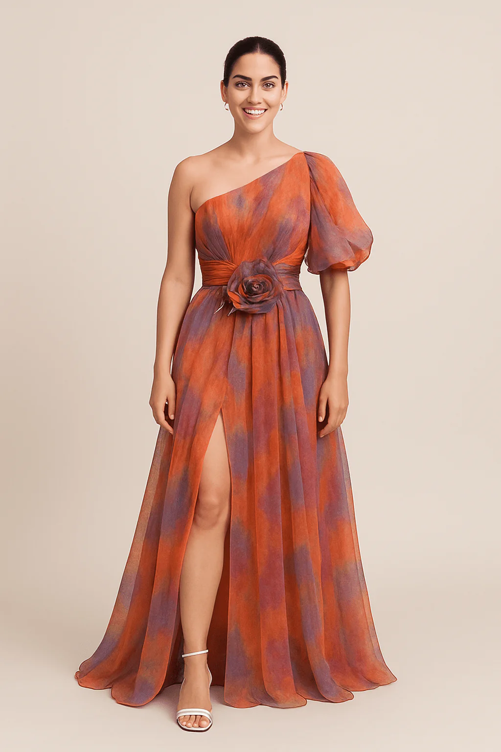 Galiana | Women’s One‑Shoulder A‑Line Dress - Image 2