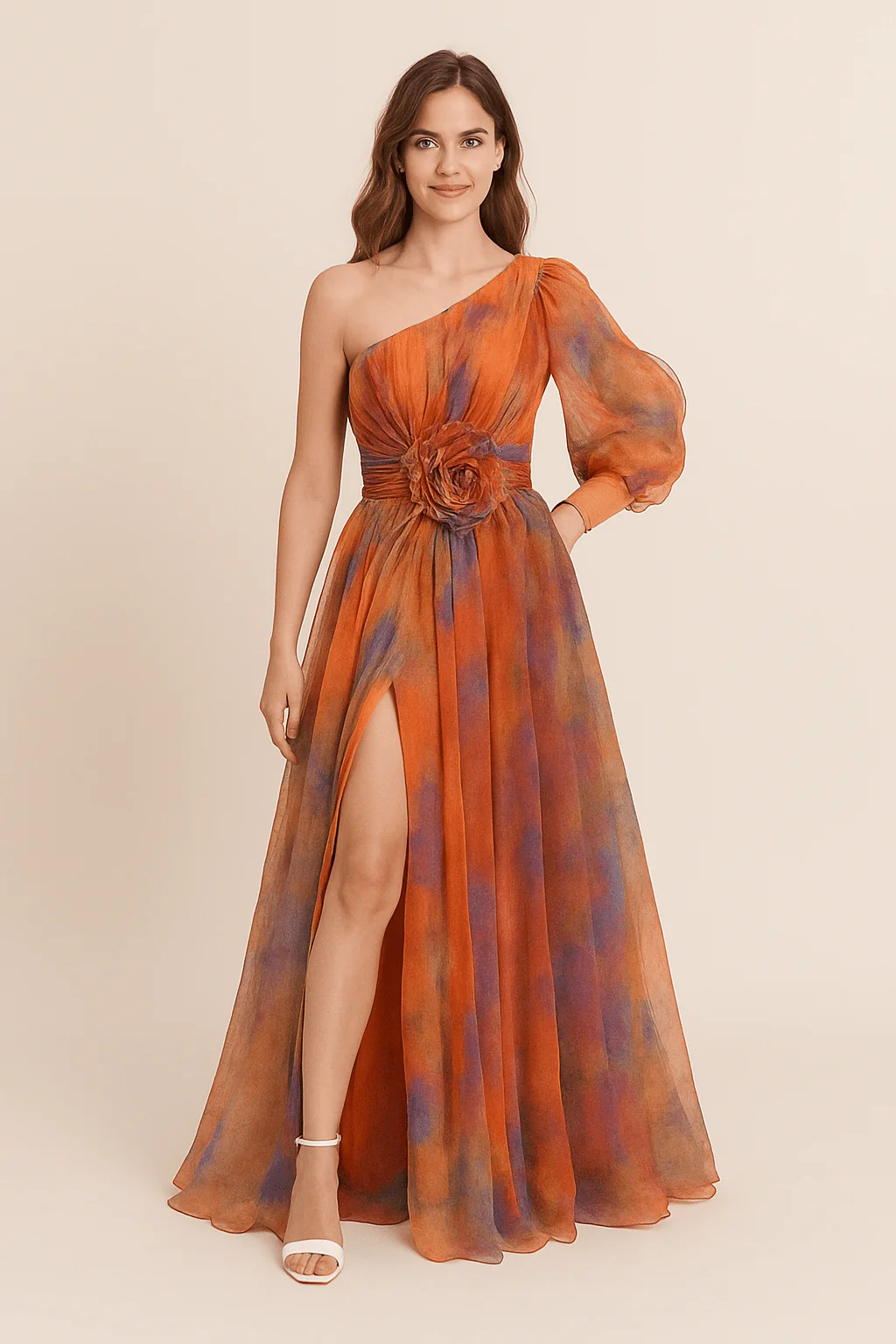 Galiana | Women’s One‑Shoulder A‑Line Dress - Image 5