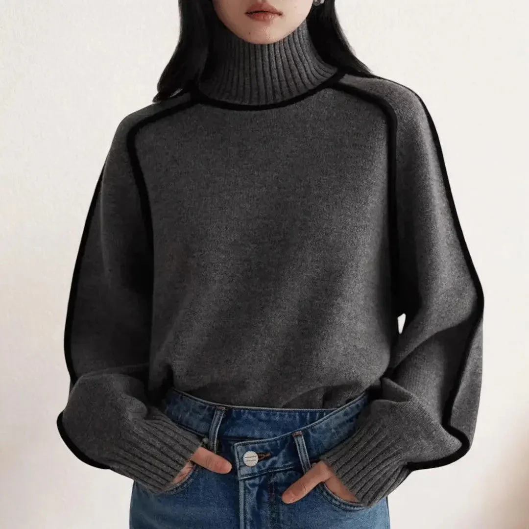 Gena | Women’s Premium Knit Turtleneck - Image 3